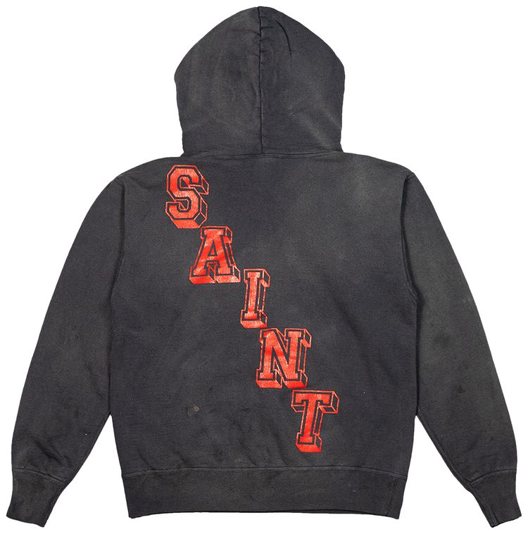 Saint Michael Angel Hoodie Black