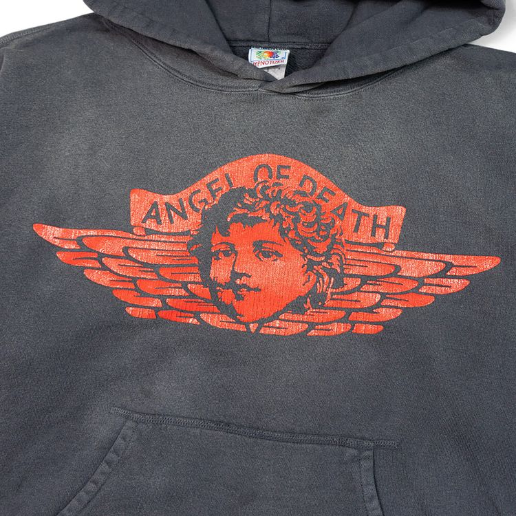 Saint Michael Angel Hoodie Black