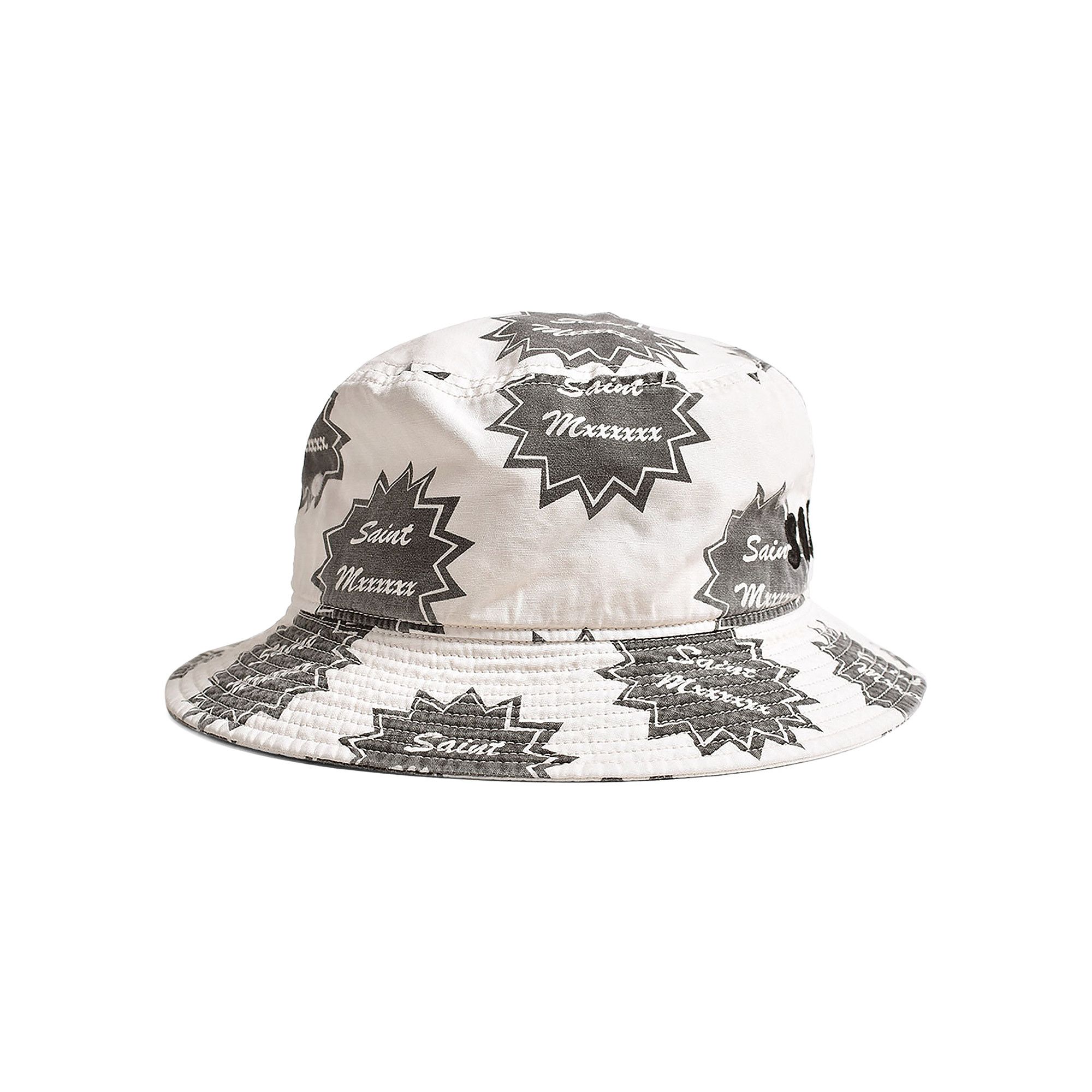 100 ％品質保証 Buy Saint Michael Saint Bucket Hat 'White' - SM A23 0000 064 帽子