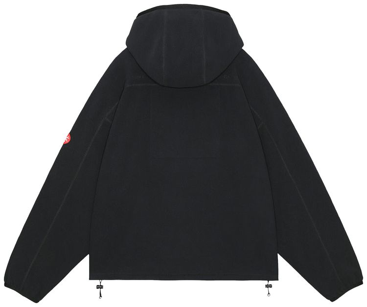 Cav Empt Zip Hoodie Black
