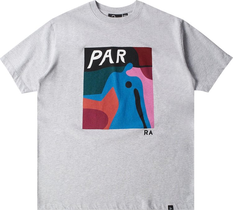 Parra Ghost Caves T Shirt Heather Grey