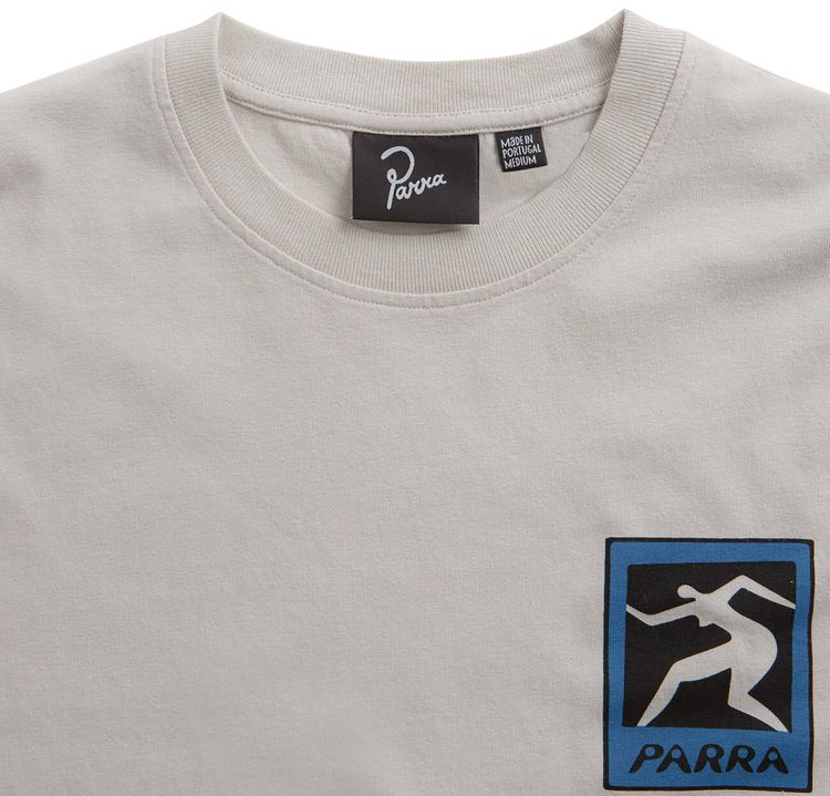 Parra Pigeon Legs T Shirt Light Grey