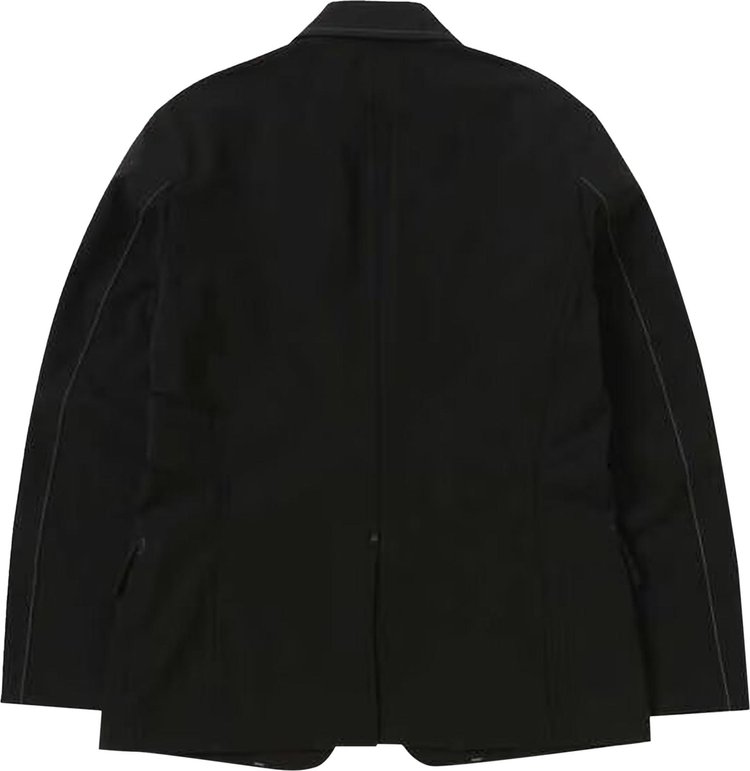 And Wander Plain Tailored Stretch Jacket Black