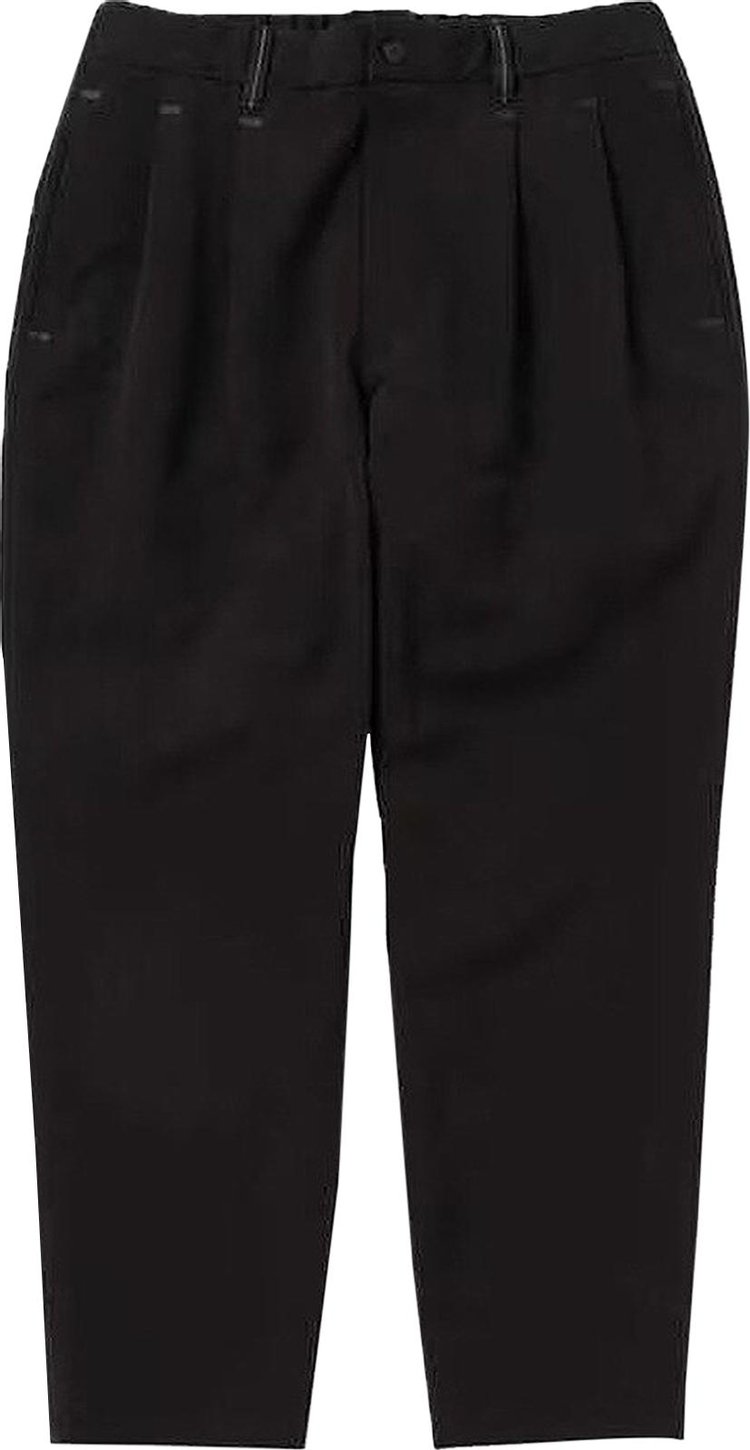 And Wander Plain Tailored Stretch Pants 'Black'