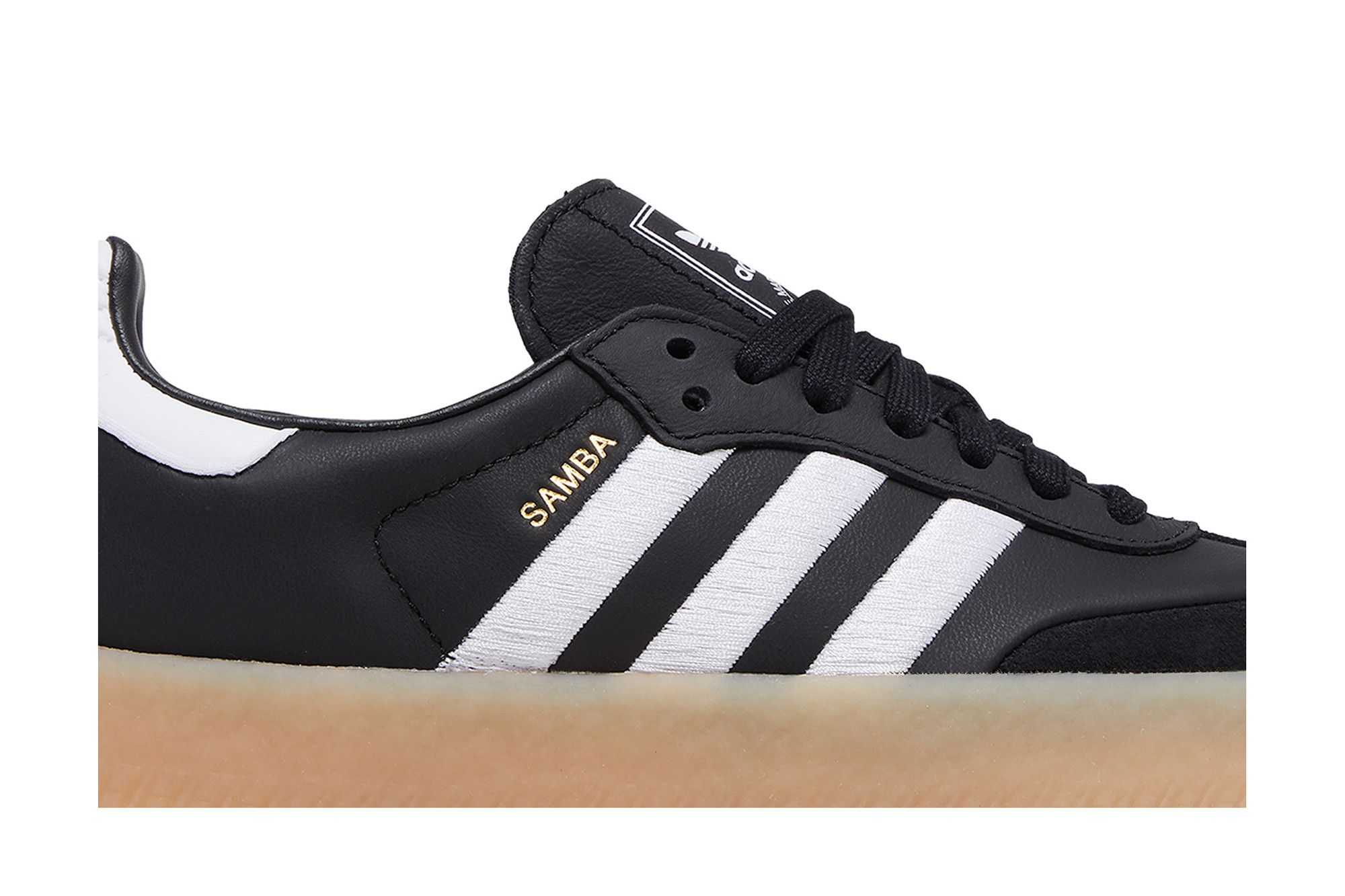Size 5.0 Wmns Sambae 'Black White Gum'