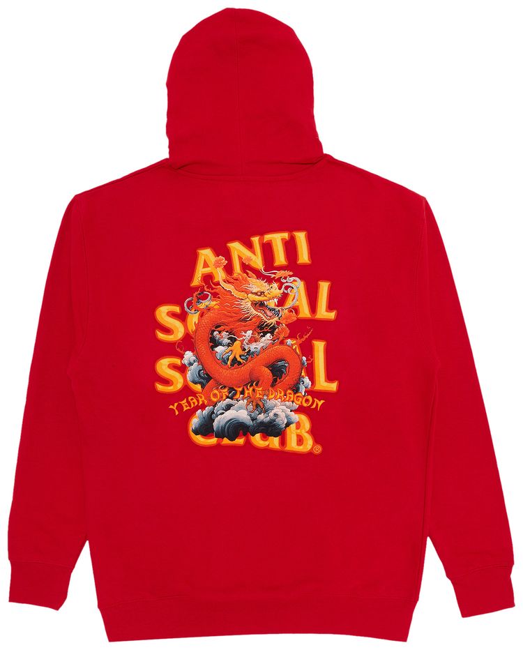 Anti Social Social Club No Sympathy Hoodie Red