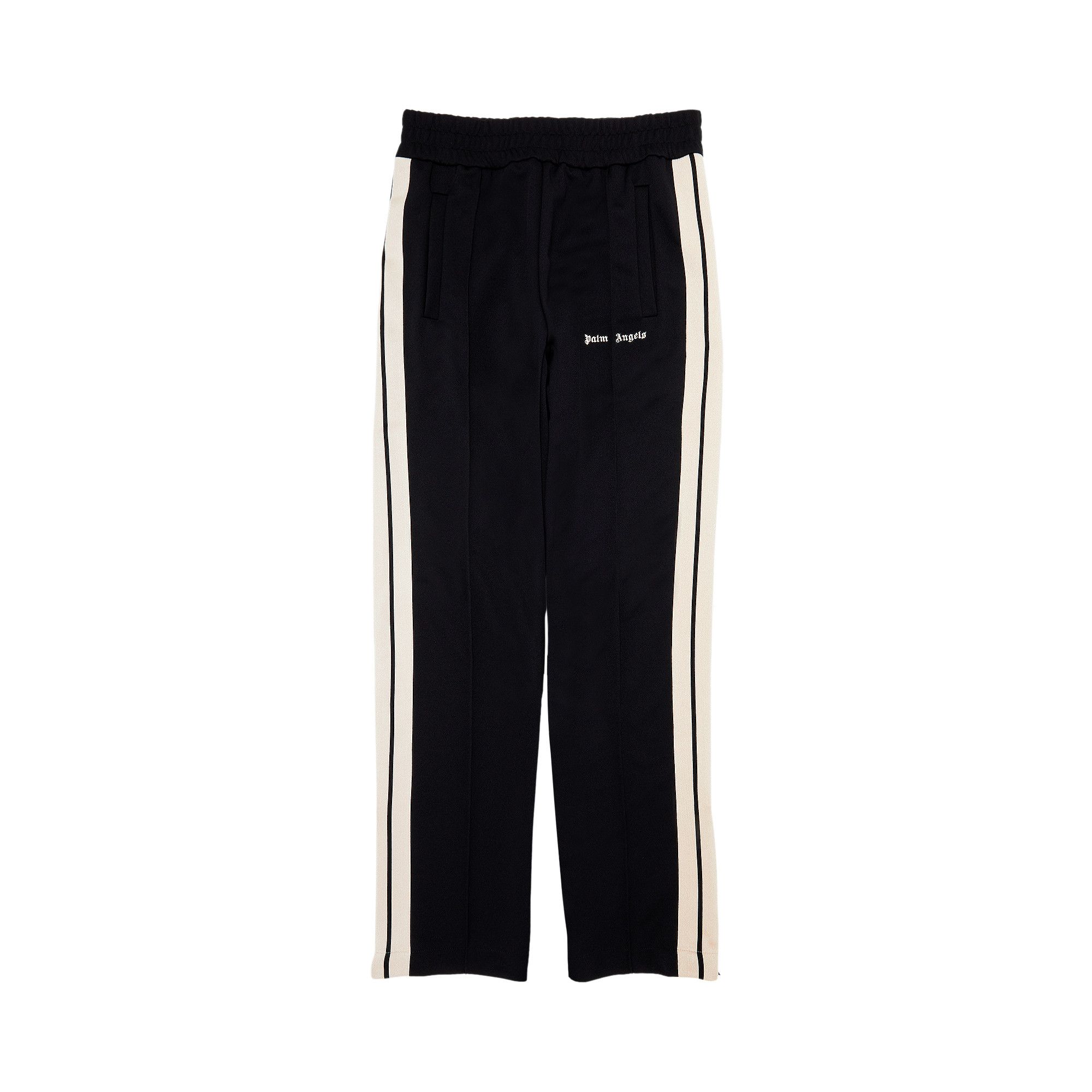 【関税＆送料込み】Palm Angels Classic Logo-Print Track Bom Palm Angels logo-print Track Pants | Black | FARFETCH JO