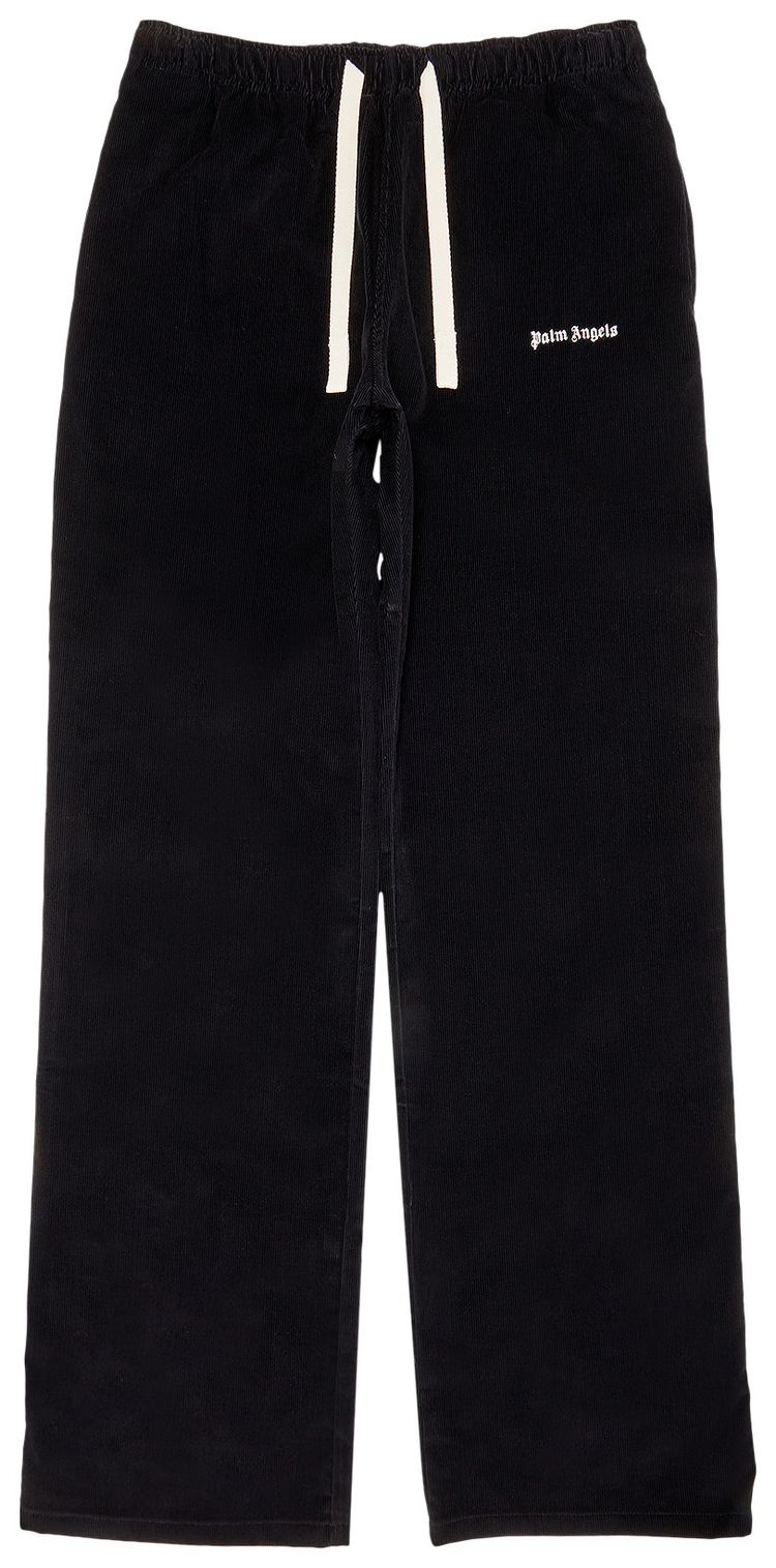 Palm Angels Classic Logo Cord Travel Pant Black