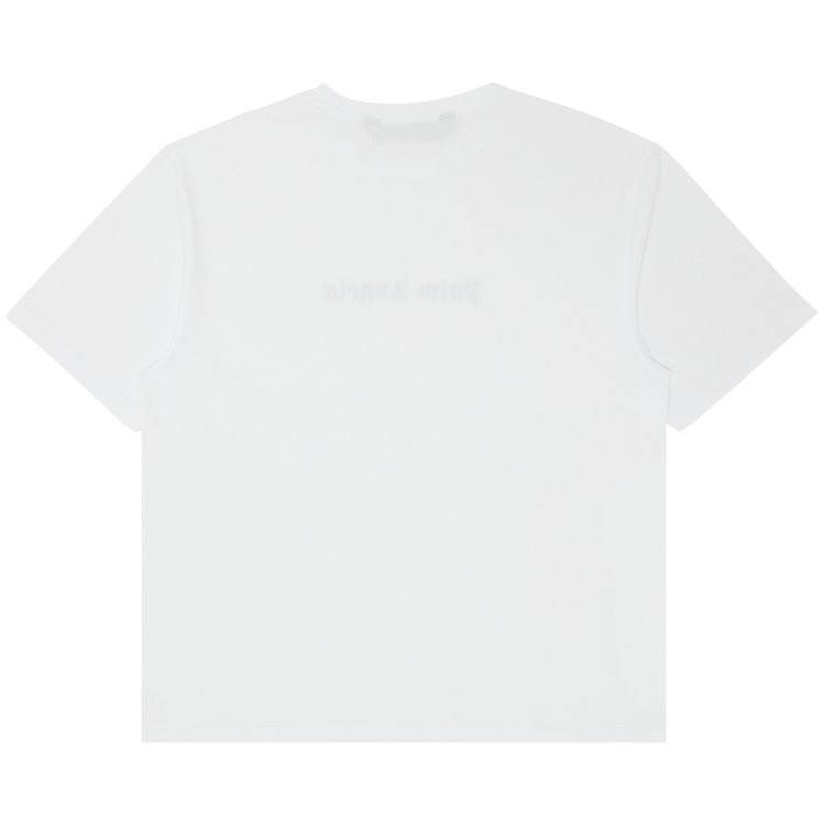 Palm Angels Logo Slim Tee White