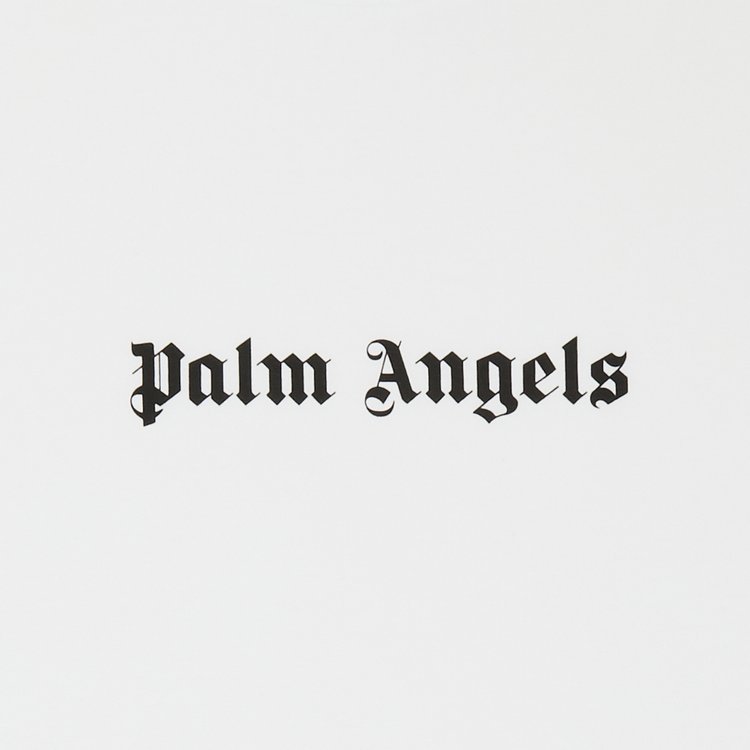 Palm Angels Logo Slim Tee White