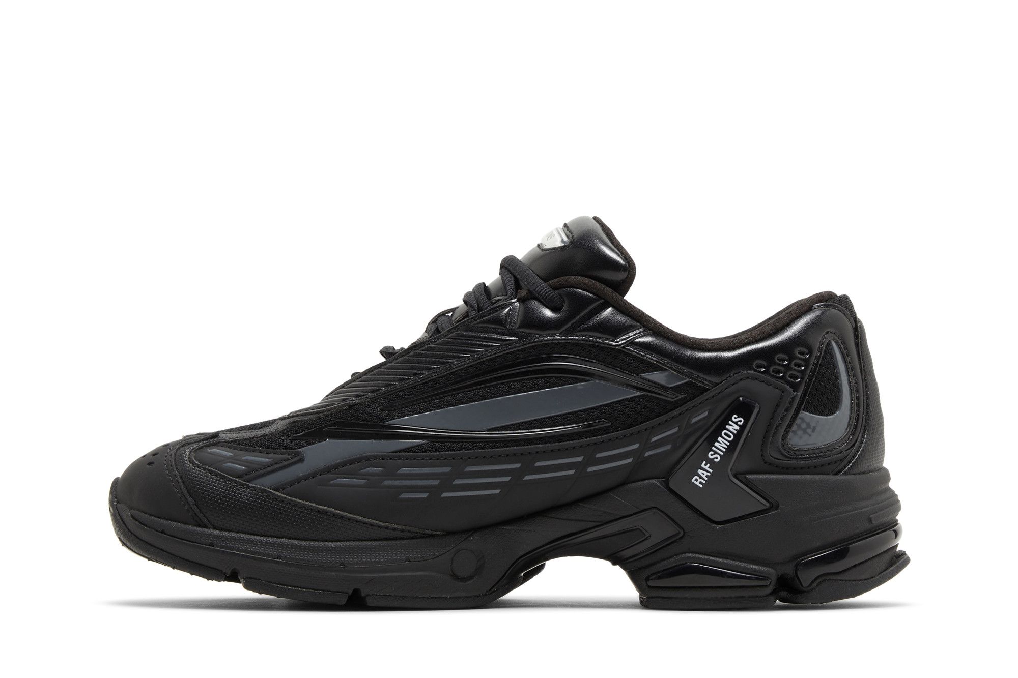 新品未使用RAF SIMONS ASTRAロゴサンダル BLACK 42 新品未使用RAF SIMONS ASTRAロゴサンダル BLACK 42