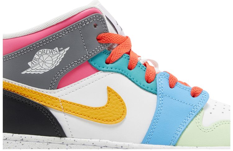 Air Jordan 1 Mid SE GS Multi Color