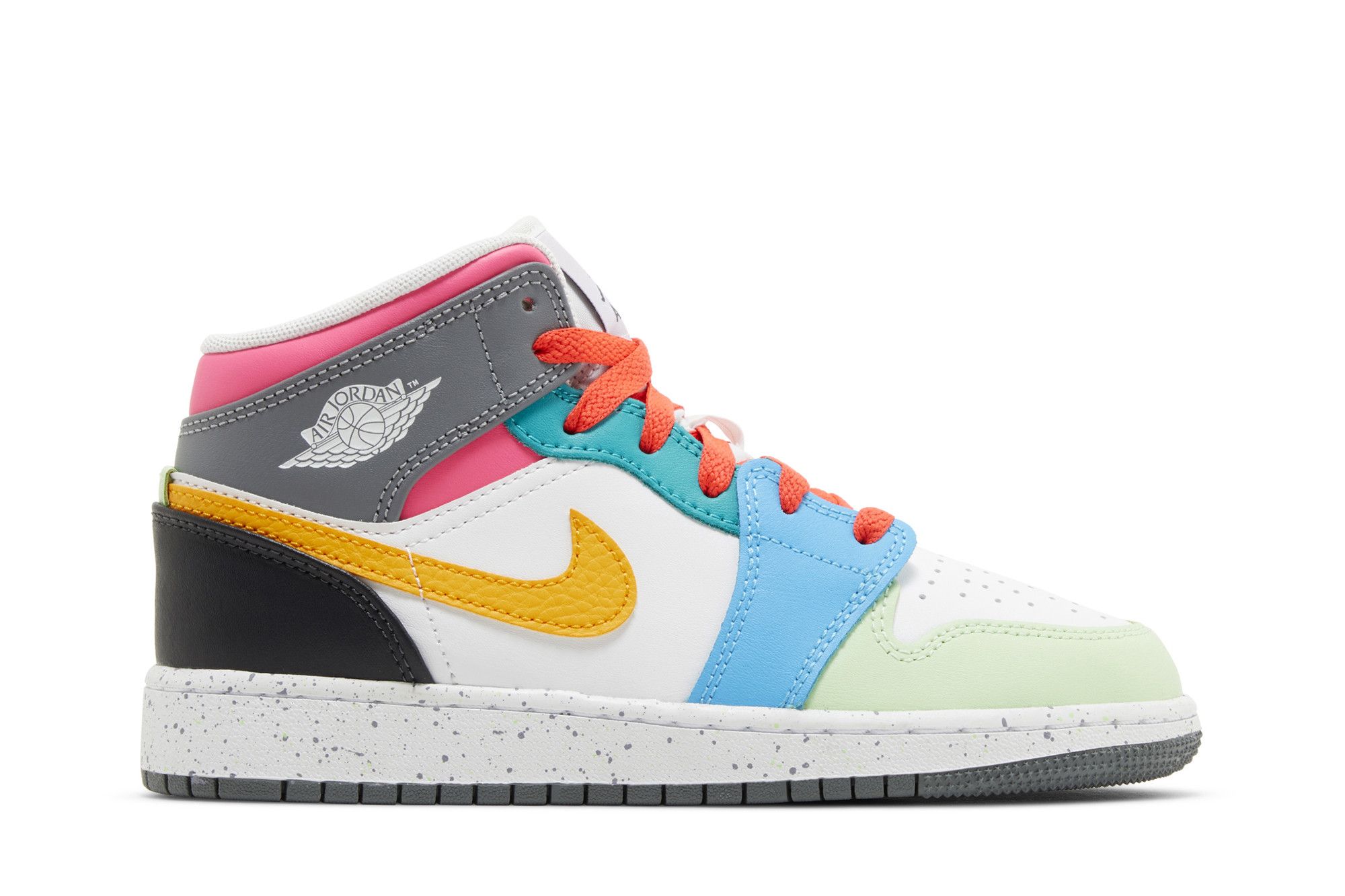 Jordan 1 mid multicolor gs on sale