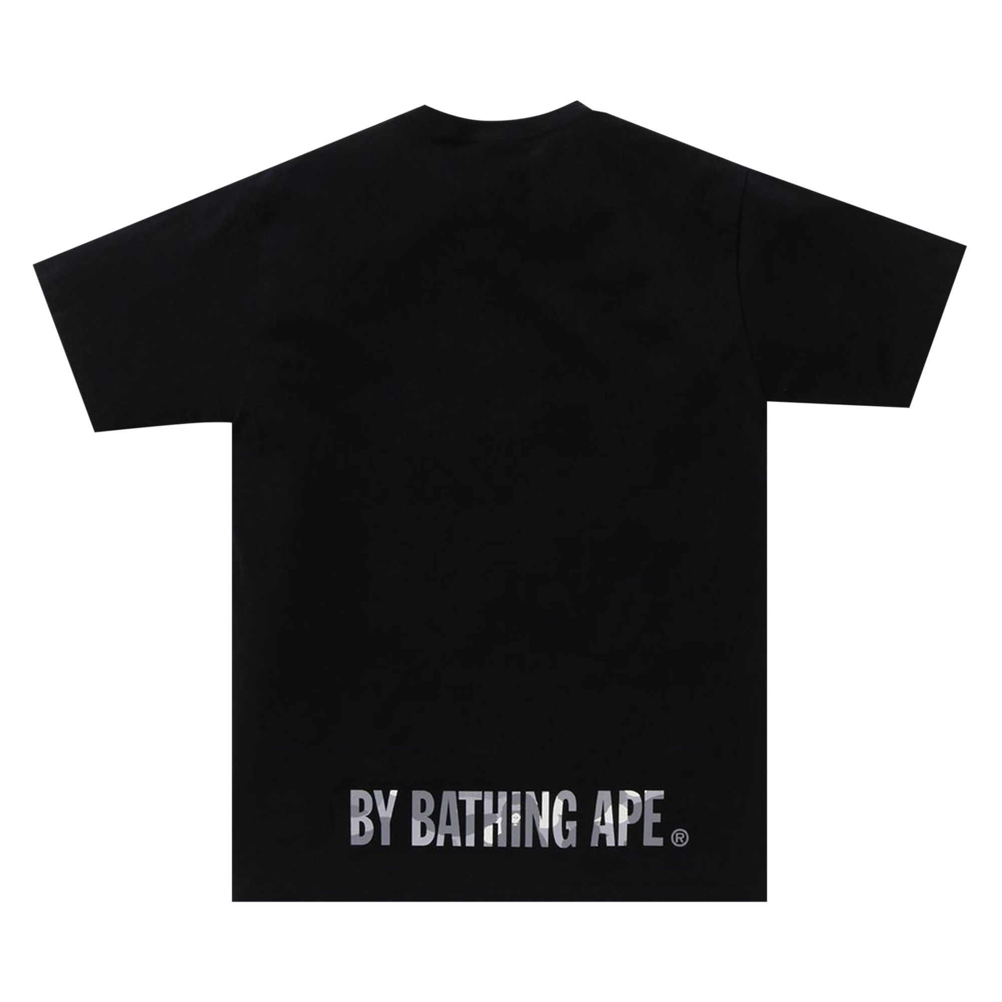 Buy BAPE City Camo Ape Face Sta Tee 'Black' - 1K30 110 027