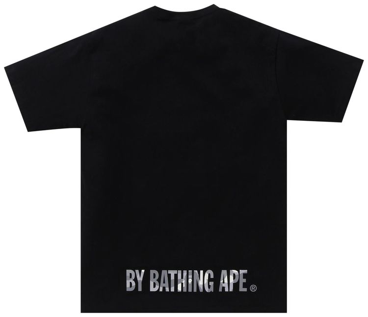 BAPE City Camo Ape Face Sta Tee Black