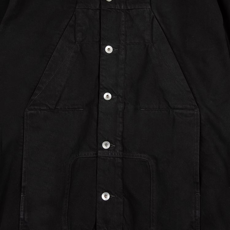 Rick Owens DRKSHDW Sphinx Jumbo Worker Jacket Black