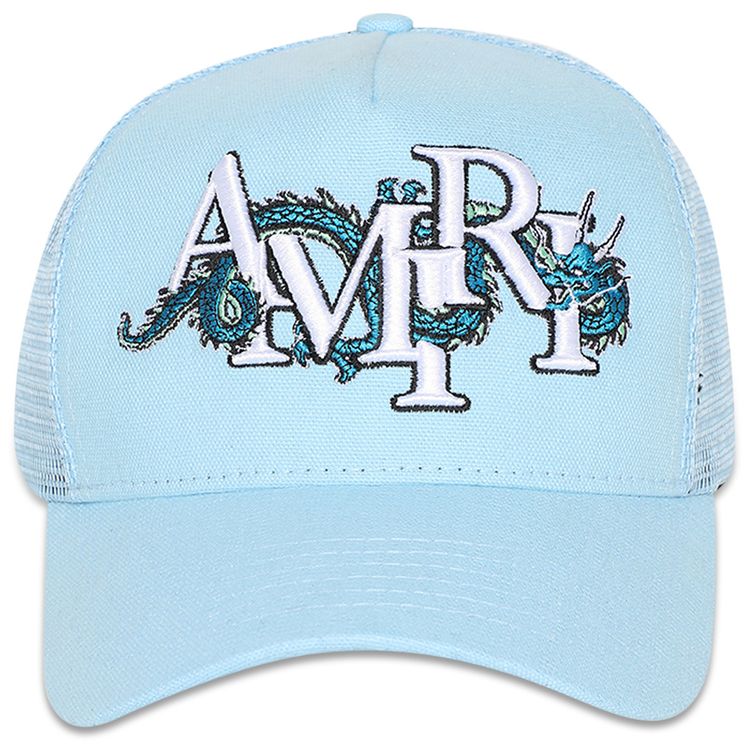 Amiri CNY Dragon Trucker Air Blue
