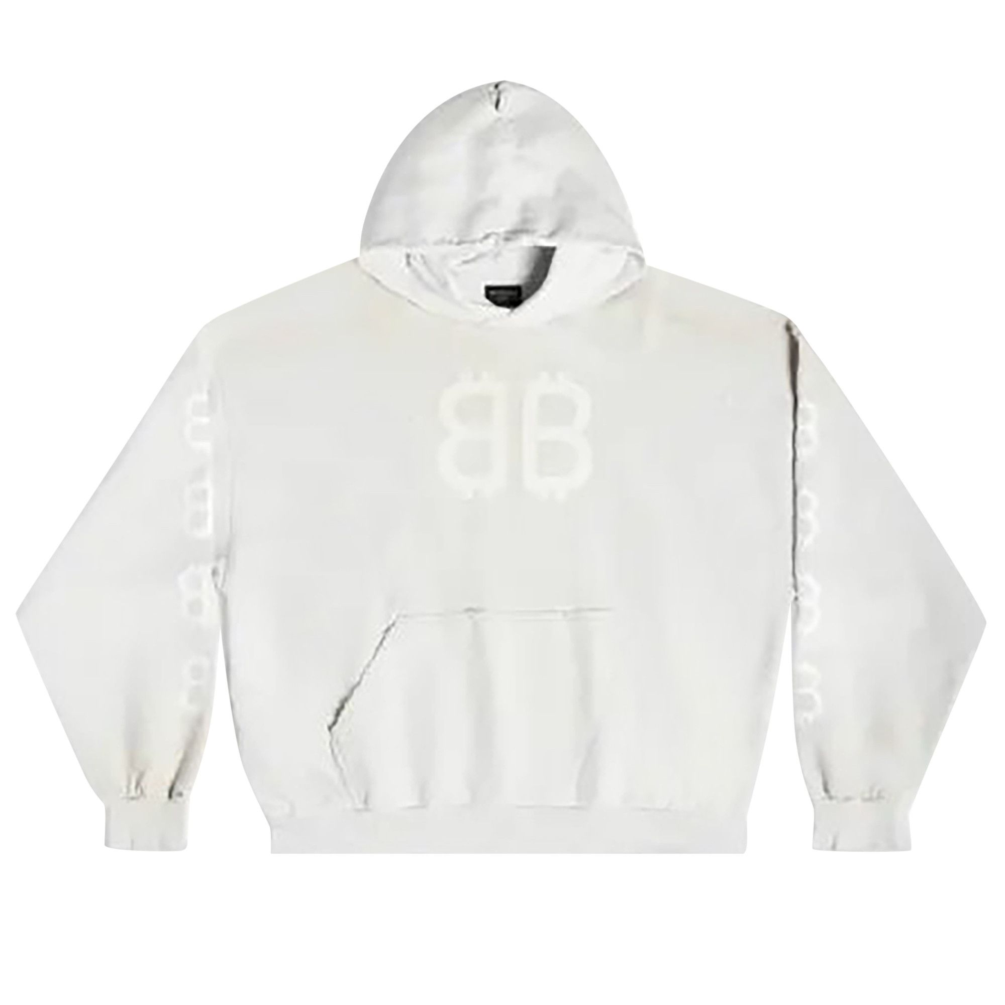 Balenciaga hoodie weiss top