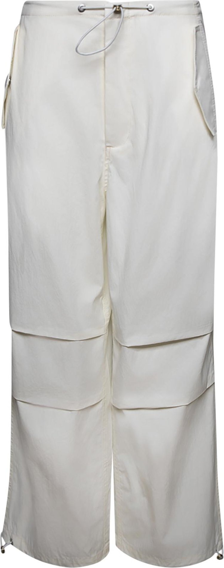 Dion Lee Toggle Parachute Pants 'Ivory'