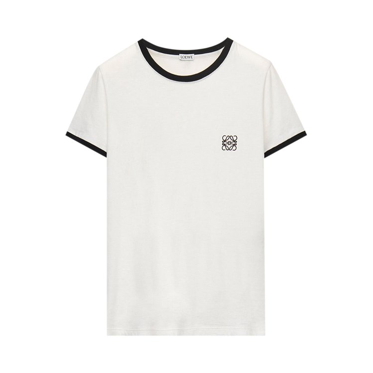 Loewe Slim Fit T-Shirt 'White/Black'
