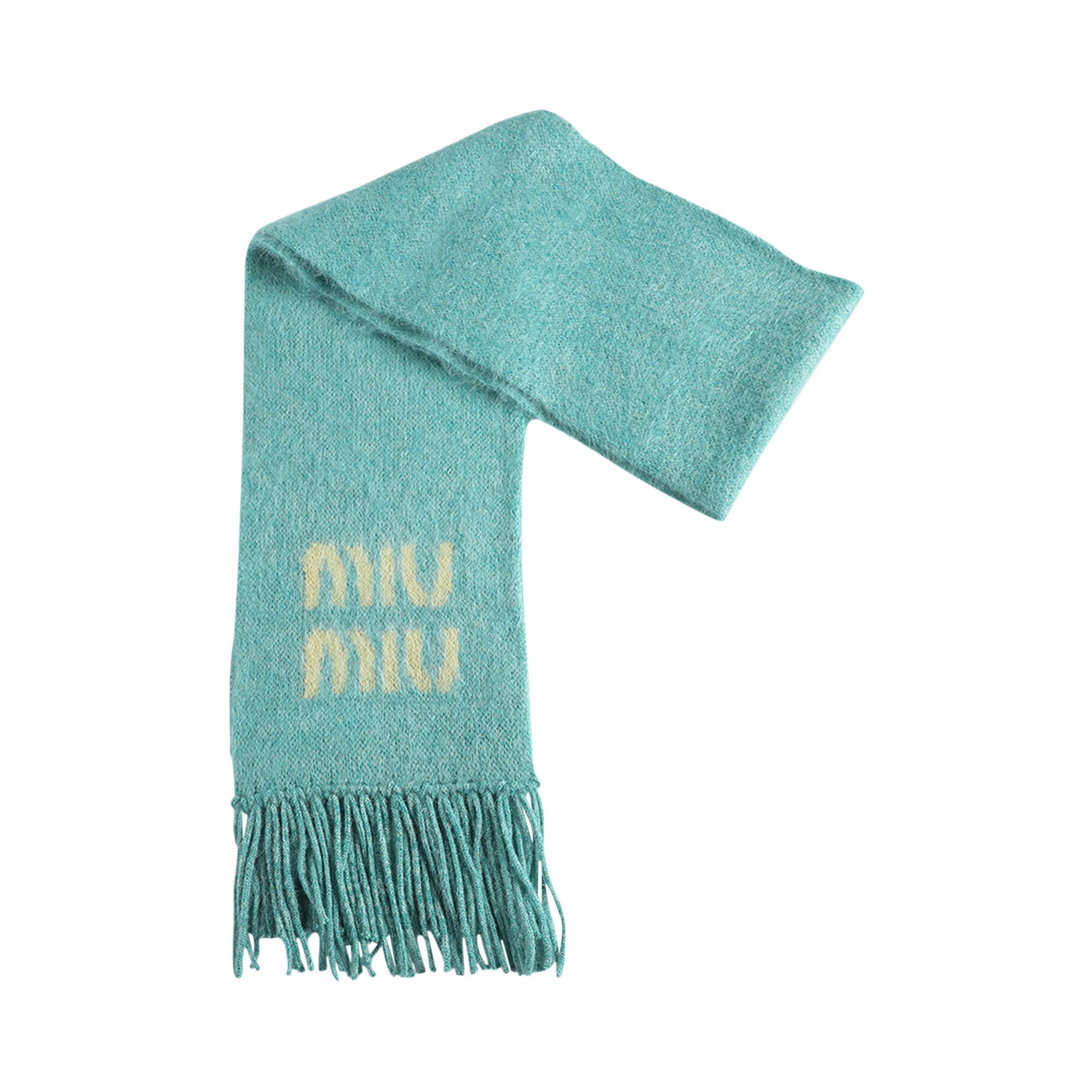 Buy Miu Miu Scarf 'Blue' - 5FS062 F0136 | GOAT Buy Miu Miu Scarf 'Blue' - 5FS062 F0136 | GOAT