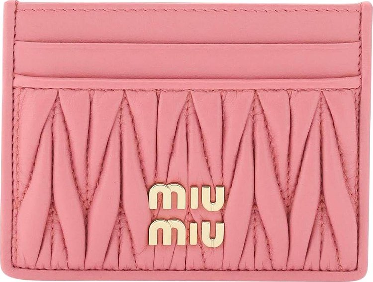 Miu Miu Card Holder 'Pink'