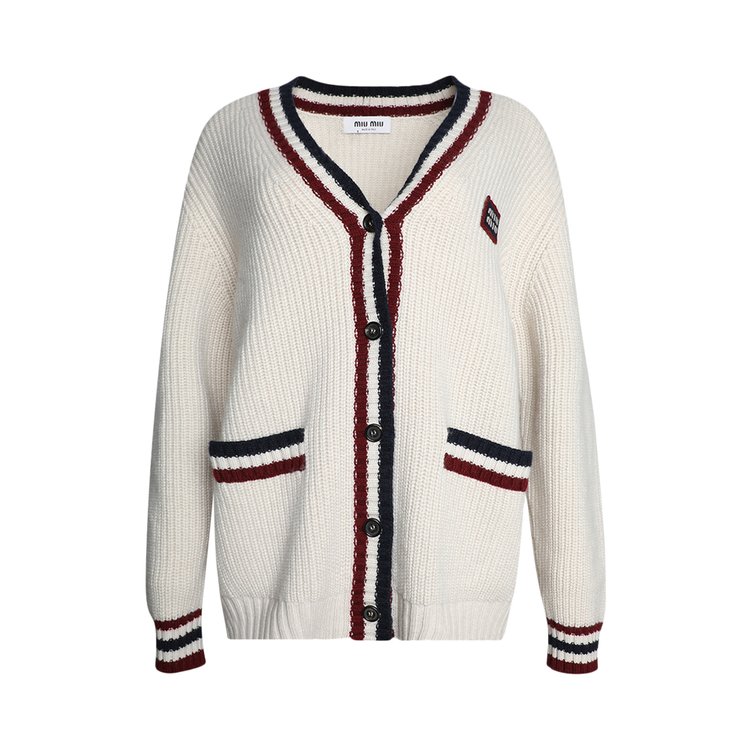 Miu Miu Cardigan White