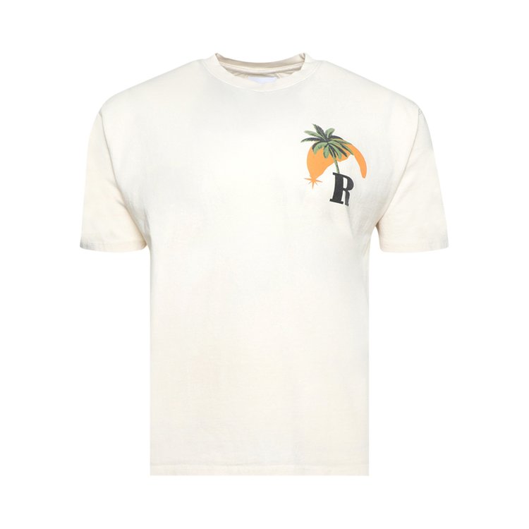 Rhude Miami GP Moonlight Tee Vintage White