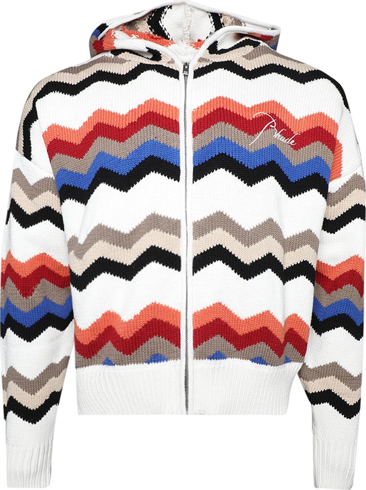 Rhude Cyril Knit Zip-Up 'Multicolor'