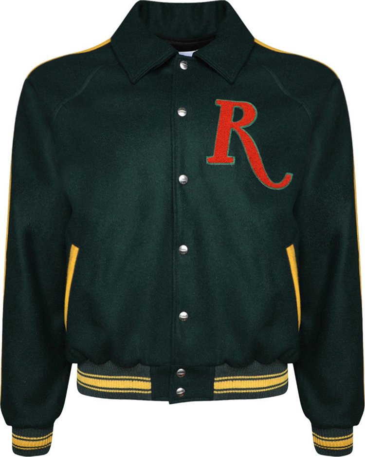 Rhude Varsity Jacket 'Green'