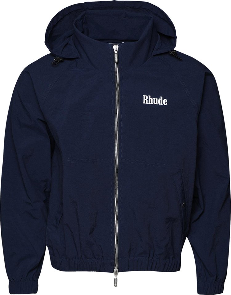 Rhude Palm Track Jacket Navy