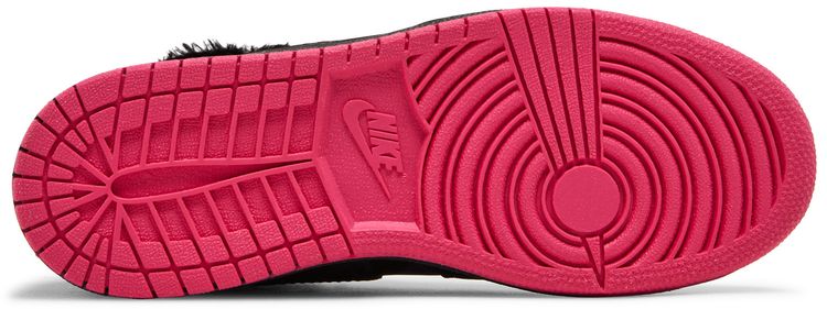 Air Jordan 1 Retro High Prem GS Black Vivid Pink