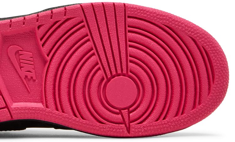 Air Jordan 1 Retro High Prem GS Black Vivid Pink