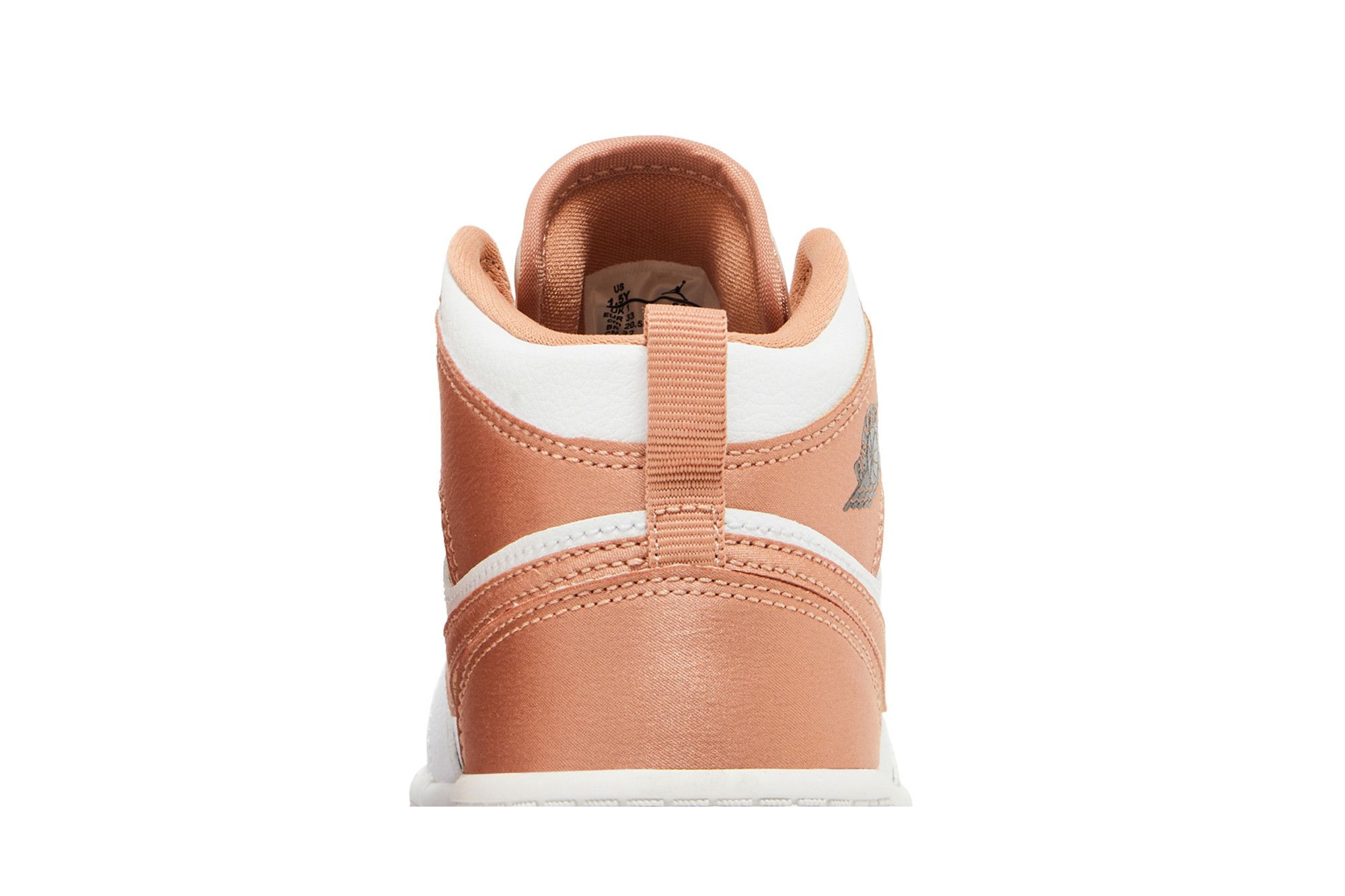 Nike air jordan 1 mid white rose gold outlet