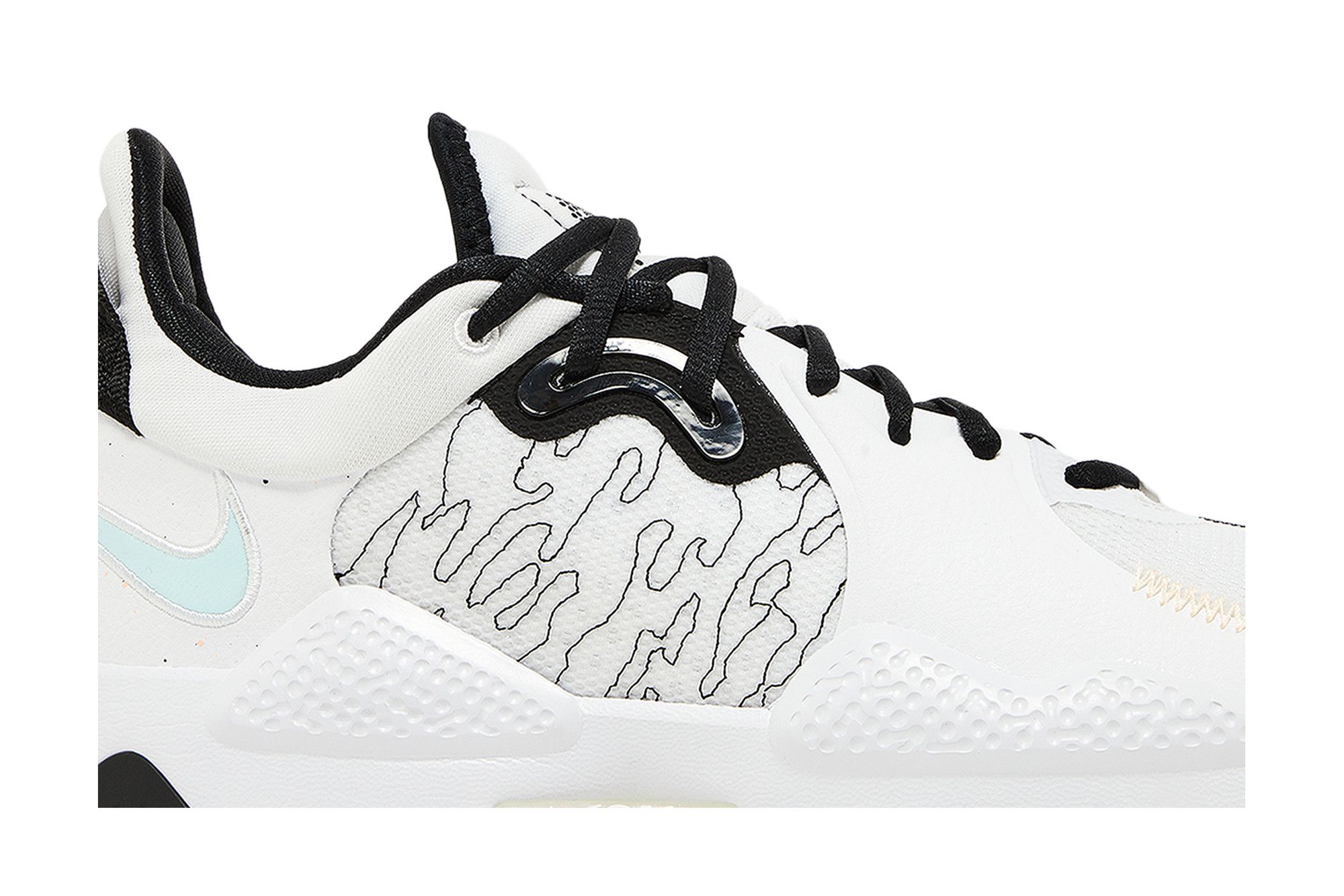 Buy Nike PG 5 EP 'White Black' - CW3146 100 | GOAT IT