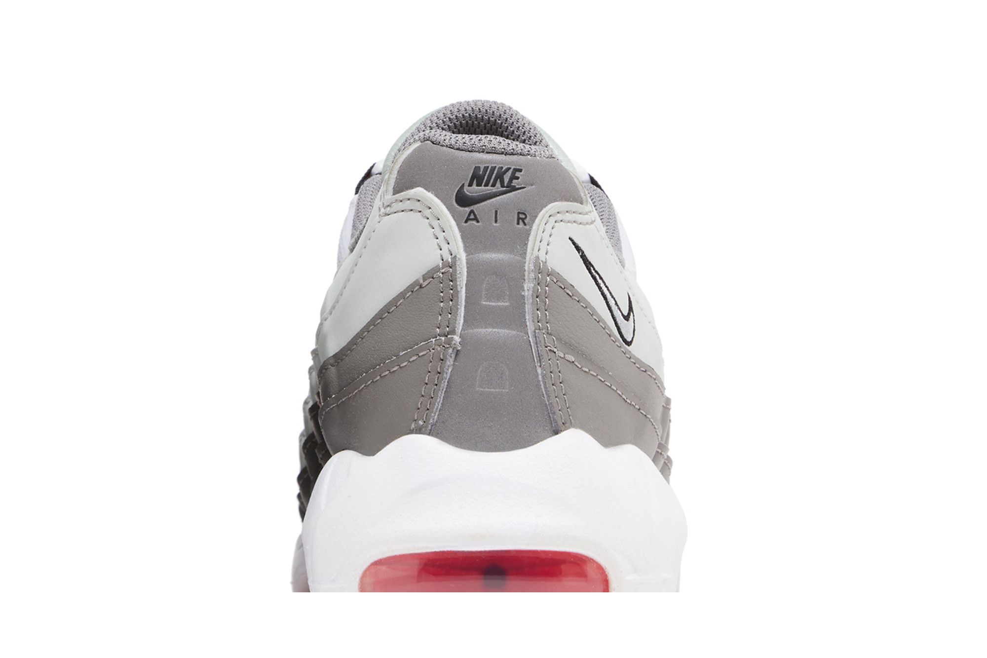 Size 4.0 Air Max 95 Recraft GS Light Silver Flat Pewter