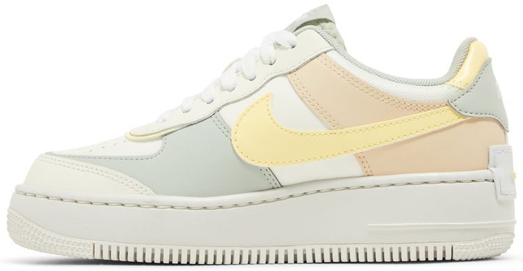 Nike Wmns Air Force 1 Shadow Pearl White Citron Tint