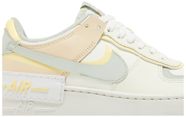 Nike Wmns Air Force 1 Shadow Pearl White Citron Tint