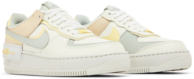 Nike Wmns Air Force 1 Shadow Pearl White Citron Tint