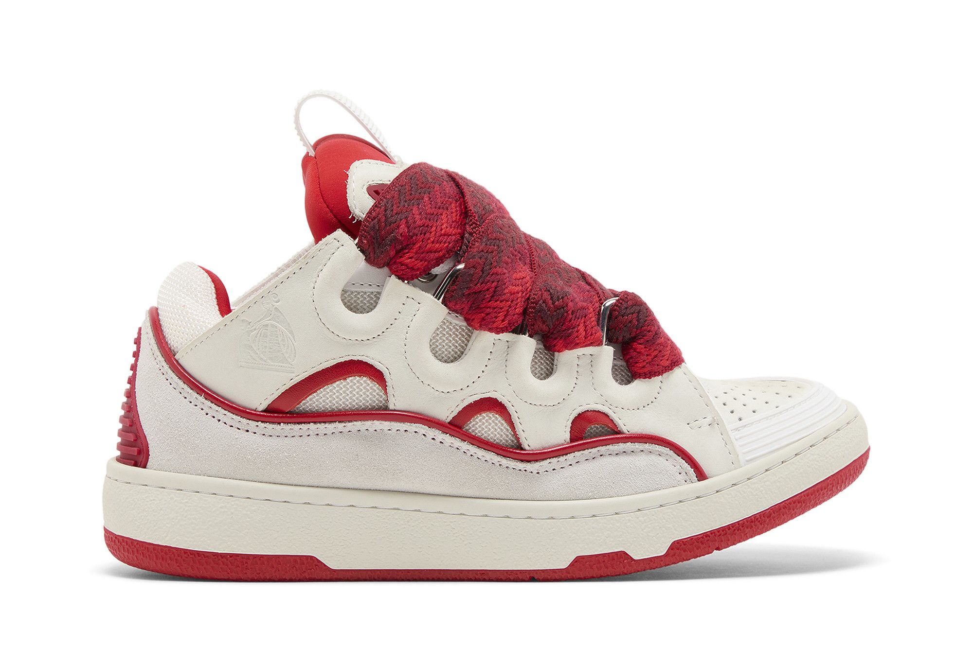 Curb Sneakers - Poppy Red – Feature