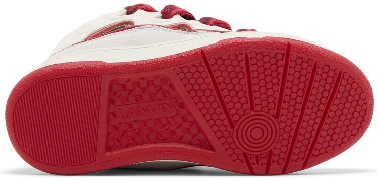 Lanvin Wmns Curb Sneakers White Red
