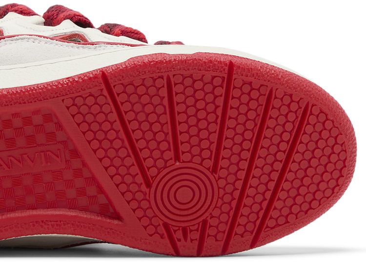 Lanvin Wmns Curb Sneakers White Red