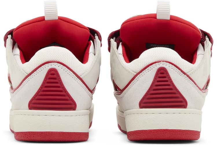 Lanvin Wmns Curb Sneakers White Red
