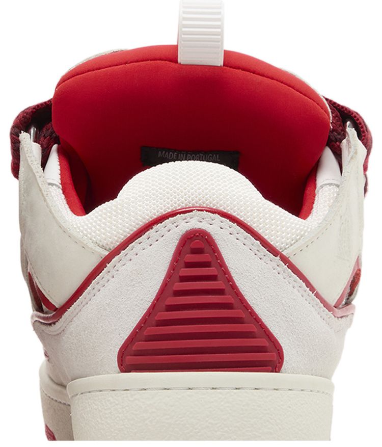 Lanvin Wmns Curb Sneakers White Red