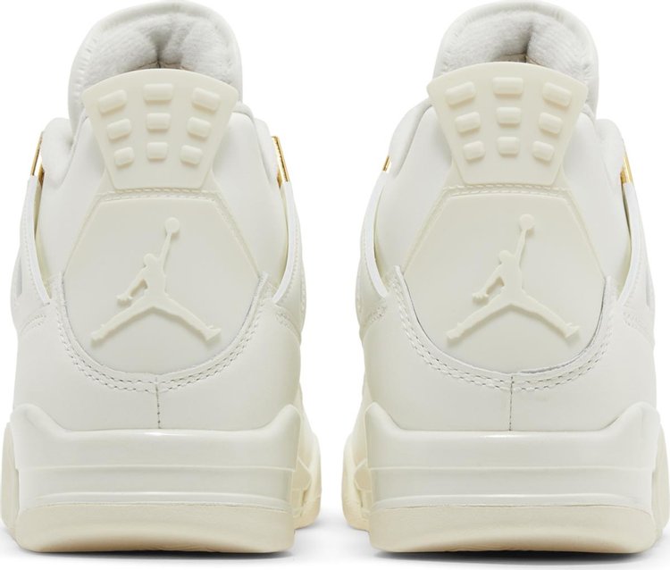 Wmns Air Jordan 4 Retro Metallic Gold