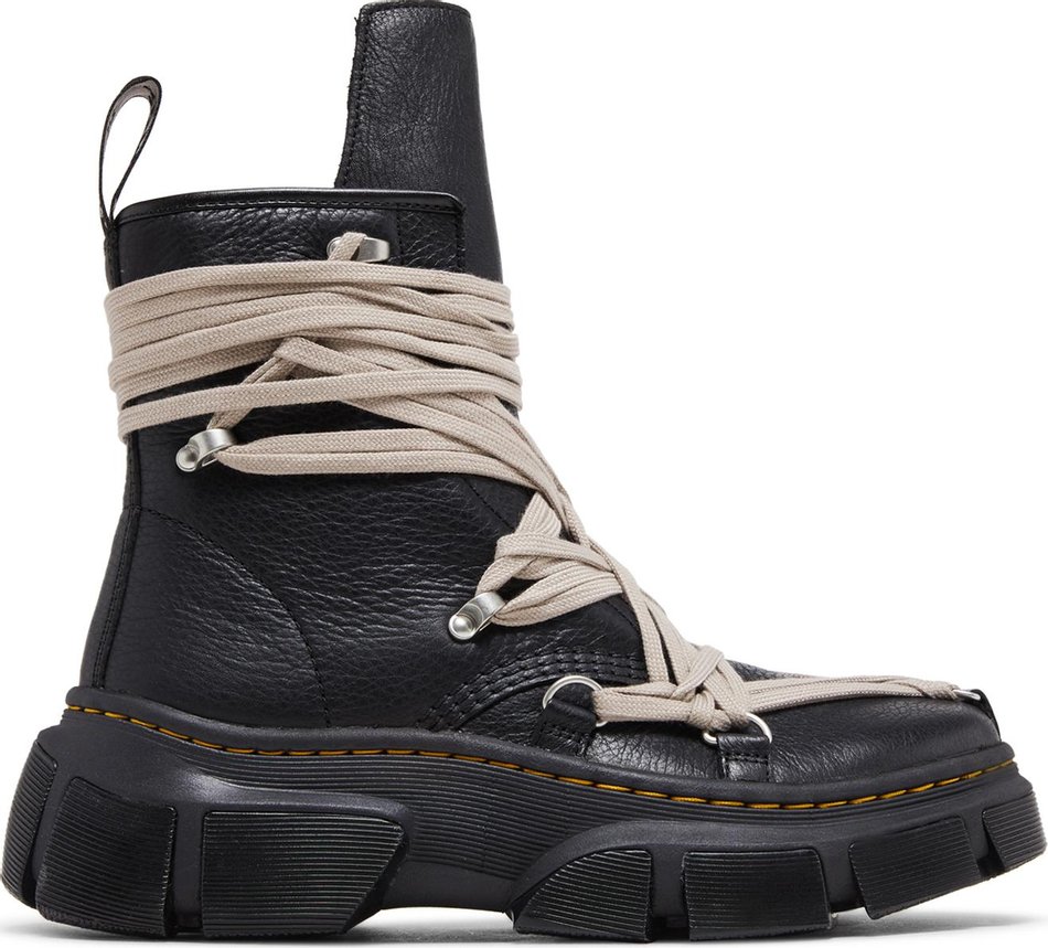 Buy Rick Owens x 1460 DMXL Megalace Boot 'Black' - 31752001 | GOAT UK