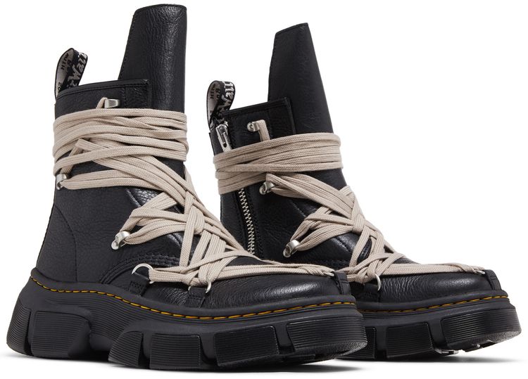 Rick Owens x 1460 DMXL Megalace Boot Black
