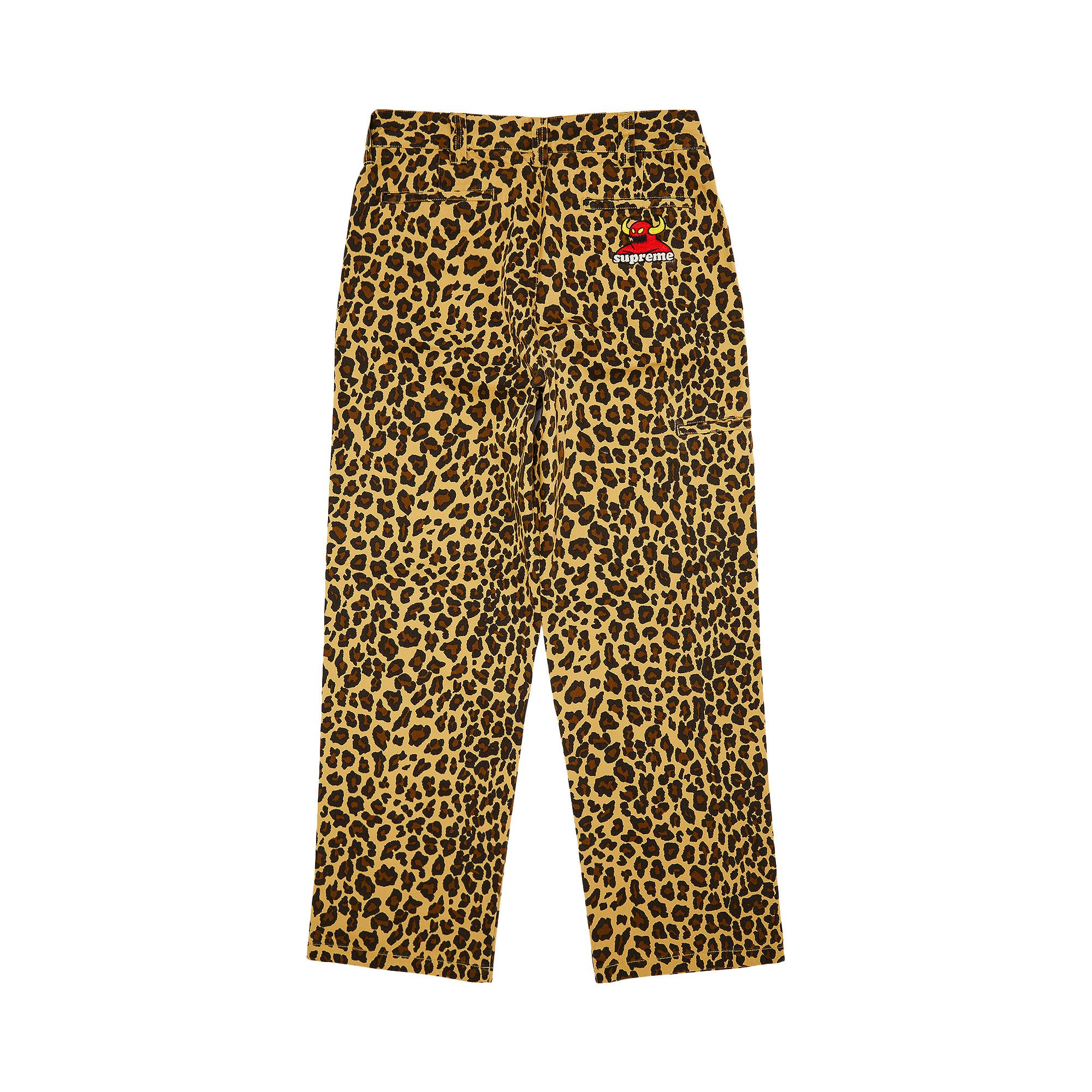 Buy Supreme x Toy Machine Work Pant 'Leopard' - SS24P25