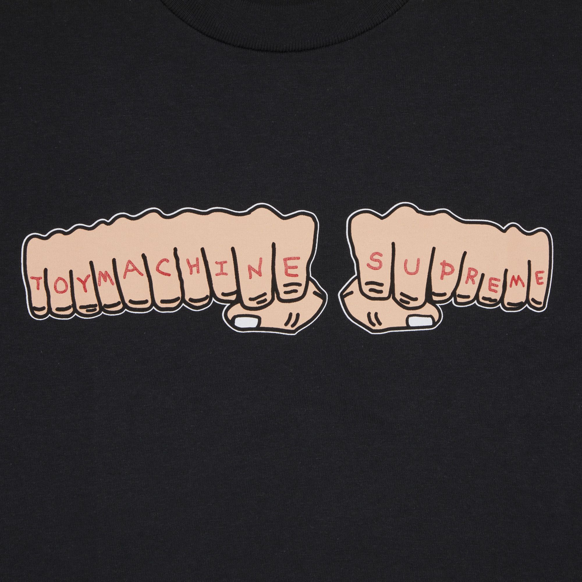 2024人気No.1の Buy GOAT | BLACK SS24T3 - 'Black' Tee Fist Machine Toy x Supreme トップス