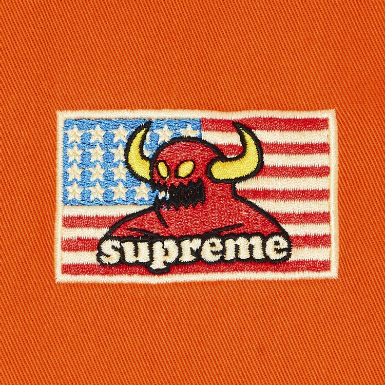 Supreme x Toy Machine Harrington Jacket Bright Orange